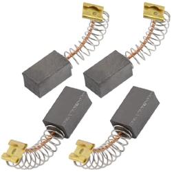 Uxcell DC Electric Motor Carbon Brushes, 3/11 x 15/32 x 33/64 inch, 2 Pairs