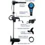 Caroute N300-36V 160LB Brushless Electric Boat Trolling Motor Large Thrust Saltwater (160 Pound, 36