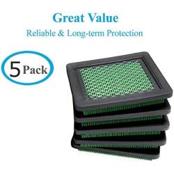 HEYZLASS 5Pack 17211-zl8-023 Air Filter, for Honda gc160 gcv160 gc190 gcv190 Engine Element and More, Lawn Mower Air Cleaner