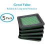 HEYZLASS 5Pack 17211-zl8-023 Air Filter, for Honda gc160 gcv160 gc190 gcv190 Engine Element and More, Lawn Mower Air Cleaner
