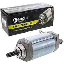 NICHE Starter Motor Assembly 31100-24F10 High Torque for 1999-2007 Suzuki Hayabusa GSX1300R GSX1300RZ