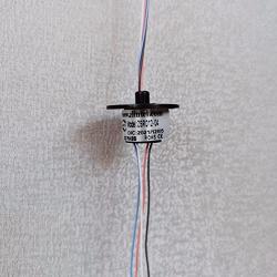 Electric Small Slip Ring Multi-Contact Rotating Conductive Slip Ring 4 Wires Diameter 12MM for 2A