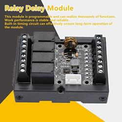 Davitu Motor Controller - FX1N-10MR DC 10-28V Power Programmable Logic Controller Automation PLC Industrial Control Board Relay Delay Module With Shell