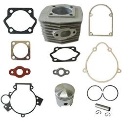 Sthus Cylinder&Piston&Pin Clips Wrist&Gasket Set Fit 80cc Motorized Bicycle Bike Motor