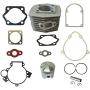 Sthus Cylinder&Piston&Pin Clips Wrist&Gasket Set Fit 80cc Motorized Bicycle Bike Motor