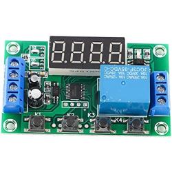 Time Delay Module, LED Display Adjustable Timer Relay Automation Control Switch Module(5V)