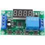 Time Delay Module, LED Display Adjustable Timer Relay Automation Control Switch Module(5V)
