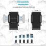 Universal Motorcycle Phone Holder-Bicycle Phone Holder 360-Degree Adjustable Universal Bicycle Accessories, Phone Holder for Any Smartphones GPS Other Devices Between 3.5 and 7.0 inches,ATV
