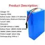 Jieoto 72V E-Bike Lithium-ion Battery 20AH 30AH 40AH Electric Scooter Li Battery Pack for 1000W-2800W Motor with 84V Charger Fit for Electric Motorcycles Electric Tricycles Mopeds