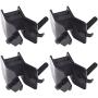 JRL 4Pcs Small Size Anti Vibration Generator Rubber Motor Mounts Fits Honda and More Lawn Mower EB2200 / EG1400 / EG2200 / EB5000 / EB6500