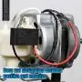 BEEYUIHF CBB61 Fan Capacitor 1.8UF 450V AC 50/60Hz 2 Wire for Fan/Ceiling Fan Motor Start Run Capacitance(Pack of 2Pcs)