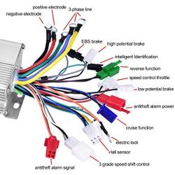 VGEBY Motor Brushless Controller Electric Brushless Controller 36V/48V 1500W Motor Controller for Electric Bicycle Scooter