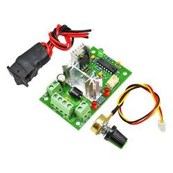 80W 10A 12V Reversible Adjustable DC Motor Speed Controller High Torque PWM Speed Regulator Control Switch 6-30V Potentiometer