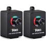iPower 2-pack Exhaust Fan Variable Speed Adjuster For Duct Inline Fan Vent Blower HVAC Speed Controller, 350W