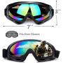 Peicees Pack of 2 Ski Goggles for Women Men Kids Snow Sports Motorcycle Snowboard Goggles