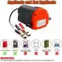 PLUMIA Oil Change Pump Extractor 12V 80W, Upgraded Diesel Fluid Scavenge Suction Oil Transfer Pump with Tube, Marine Oil Change Pump and Electric Oil Pump, For Boat Car Motorcycle ATV