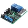 5V - 24V Motor Controller Motor Forward/Reverse Controller Timing Delay Time Cycles Relay Motor Controller Board with LED