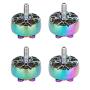 iFlight 4pcs XING2 2207 1950KV Rainbow 3-6S FPV Motor Unibell Brushless Quadcopter Racing Drone Motors