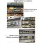 Fielect DIN Rail Sloted Steel Mounting Guide 100cm x 35mm x 7.5mm, 1mm Thickness Bronze Tone