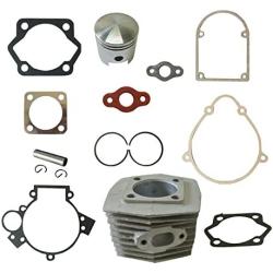 Sthus Cylinder&Piston&Pin Clips Wrist&Gasket Set Fit 80cc Motorized Bicycle Bike Motor
