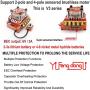 yifengdongli 120A Brushless Sensored ESC Support Sensor Sensorless Brushless Motor for 1:10 1:12 RC Car Orange, 40x30x35