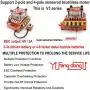 yifengdongli 120A Brushless Sensored ESC Support Sensor Sensorless Brushless Motor for 1:10 1:12 RC Car Orange, 40x30x35