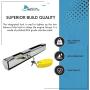MARINE CITY 304 Grade Stainless Steel Fine Polished Strong and Sturdy Portable Outboard Engine Lock with Keys
