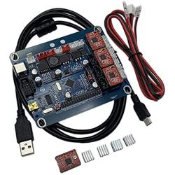 Doesbot GRBL 1.1 A4988 Control Board CNC Controller Router CNC Engraving Machine Control Board 3018 3 Axis USB Control Laser Board Corexy Open Source with External Driver Interface