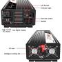 Xijia 3000W (Peak Power 6000W) dc 48v to 110V 120V ac 60HZ Pure sine Wave Solar Inverter for Home RV &Camping (DC48V (Range 40V-60V) 3000W)