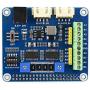 Stepper Motor HAT for Raspberry Pi,Jetson Nano Onboard Dual DRV8825 Motor Controller Built-in Microstepping Indexer Drives Two Stepper Motors Up to 1/32 Microstepping 5V 2.5A