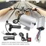 BTER Electric Brushless DC Motor Kit, 48V 2000W 4500rpm High Speed Brushless Motor Controller with 34A Controller and Throttle, Professional Electric Scooter Motor for Electric Scooter, E-Bike