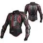 OHMOTOR Motorbike Protective Armour Chest Back Spine Armor Protector Motorcross Armoured Jacket Clothing Men Women for Cycling