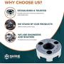 Marine Tech Tools Yamaha Lifting Adapter (AMT0025) —Bolts Directly on Yamaha Flywheels — Designed to Fit with Marine Tech Tools Universal Lifting Ring (AMT0022)