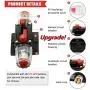 ANJOSHI 100 Amp Resettable Fuse Holder Circuit Breaker, with Manual Reset Waterproof Switch for RV Car Audio Marine Boat Motor Truck Inverter Home Solar System Replace Fuse 20A-150A/12V-42V DC (100A)
