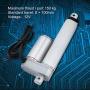 DC 12V Linear Actuator 750N Max Lift 100mm Stroke Electric Motor for Electroic Medical Auto Use