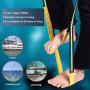 AIEX Boat Ladder, Boat Rope Ladder 3 Step Boat Rope Ladder Removable for Inflatable Boat Kayak Motorboat Canoeing