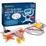 Giggleway Electric Motor Science Kits for Kids, DIY Wooden Kids Science Experiment Kits, Circuit Building STEM Toys for Boys and Girls-Tank Model Kit, Bird Taxiing Aircraft
