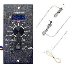 Replacement for Traeger Digital Pro Controller, Compatible with Traeger Wood Pellet Grills, with Waterproof Meat Temperure Probe 2pc and 7