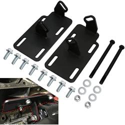Nubehone Adjustable Swap Motor Mounts Fit for LS Swap Chevrolet 1973-1987 C10 LSX 5.3L 5.7L 6.0L 6.2L 4.8L