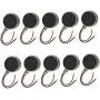 10mmx3mm Mini Tiny Vibration Motors 12000rpm Flat Coin Button-Type Micro DC Vibrating Motor for Mobile Phone Cell Phone Tablet Pager -（10PCS）