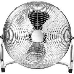 WACZJ Ultra Pedestal Powerful Fan 3 Speeds Energy efficient Metal Copper Motor Tilting Head Suitable for Warehouse Office Gym