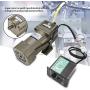 Electric Gear Motor AC 220V 90W Single Phase Asynchronous Gear Motor High Torque Deceleration Adjustable Speed 5K/10K/20K/50K/100K RPM Optional(5k)