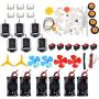 Xuulan Xianglaa-Motor 6 Set DC Motor Kit Homemade DIY Project Kits, Switch for DIY Science Projects, DC Motors, Cables, Wide Range of Applications