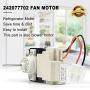 242077702 242077705 Refrigerator Evaporator Fan Motor by Fetechmate Replace 242077701 242219201 5304514392 AP6892595 Blower Motor for frigi.daire Ken.More Refrigerators