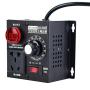 AC 220V Voltage Regulator, 4000W SCR Electric Voltage Regulator with Overload Protection, Voltage Controller for Controlling Power Supply