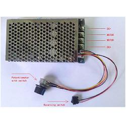 Speed Controller, 10-50V 100A 5000W DC Motor Speed Controller PWM Control Switch Governor for Car Cooling Fan Motor/Car Air Conditioning Motor/Exhaust Blower/Treadmill Motor