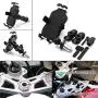 Mooreaxe Motorcycle Phone Mount Navigation Triple Tree Stem Mounts,for iPhone 12, 11,11 Pro,Phone XR, 8 | 8Plus Samsung Galaxy S20+ S7,Note 8,for HP4,S1000RR Yamaha R1 R6