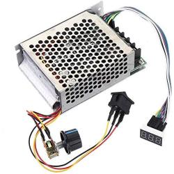 DollaTek 10V-55V 40A Stepless DC Motor Speed Controller with Forward-Brake-Reverse Switch
