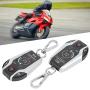Motorcycle Alarm System,Yctze 2 Way Alarm System Universal ABS Motorcycle Anti‑Theft Remote Control for Security 12V with Remote Start for Most Motorcycle