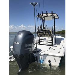 Stayput Anchor Motor Mount - Shallow Water Anchor - No Drilling - Black/White Port/Starboard